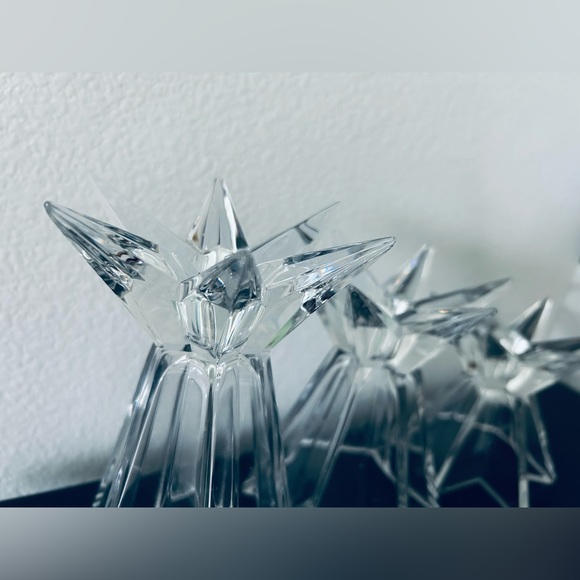 3 Set of Nachtmann Fine Crystal Galaxy Candleholders and Vases | Germany | - Picture 3 of 5